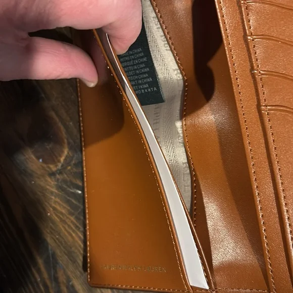 Ralph Lauren Lauren Romilly slim Pocket Wallet Aruba Pink with box - Picture 7 of 11